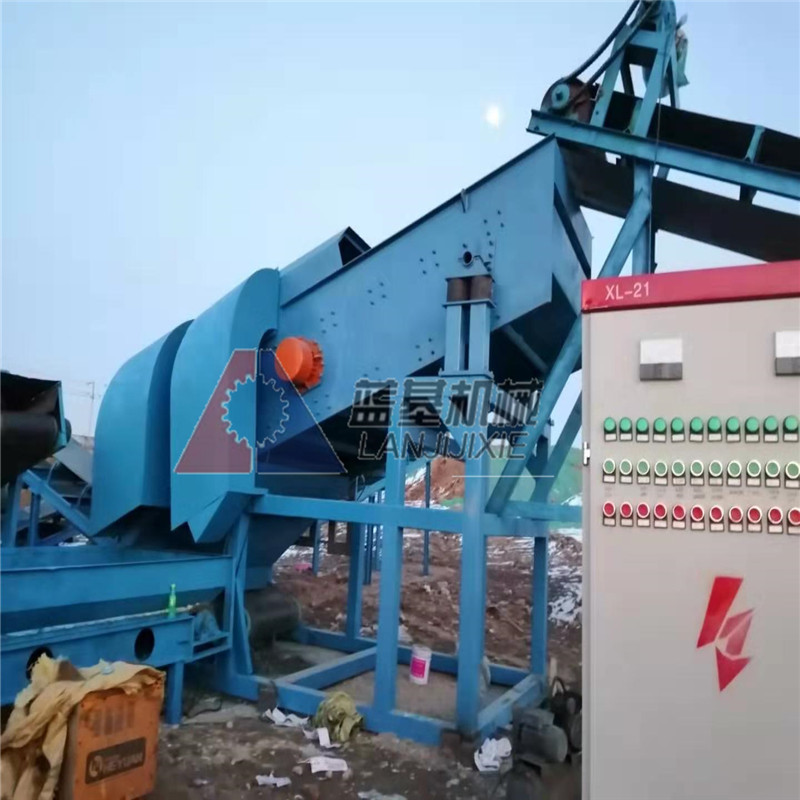 北京豐臺區時產80噸垃圾分揀設備安裝調試